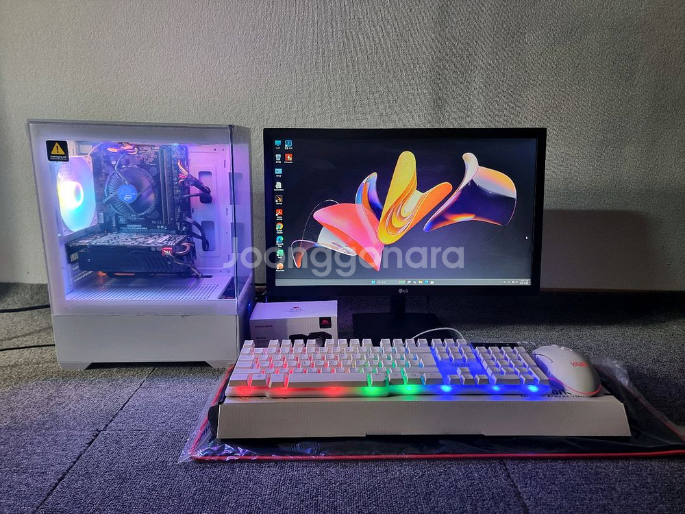 게이밍 컴퓨터 풀세트 롤.피파.서든.발로란트.옵치.피시--2