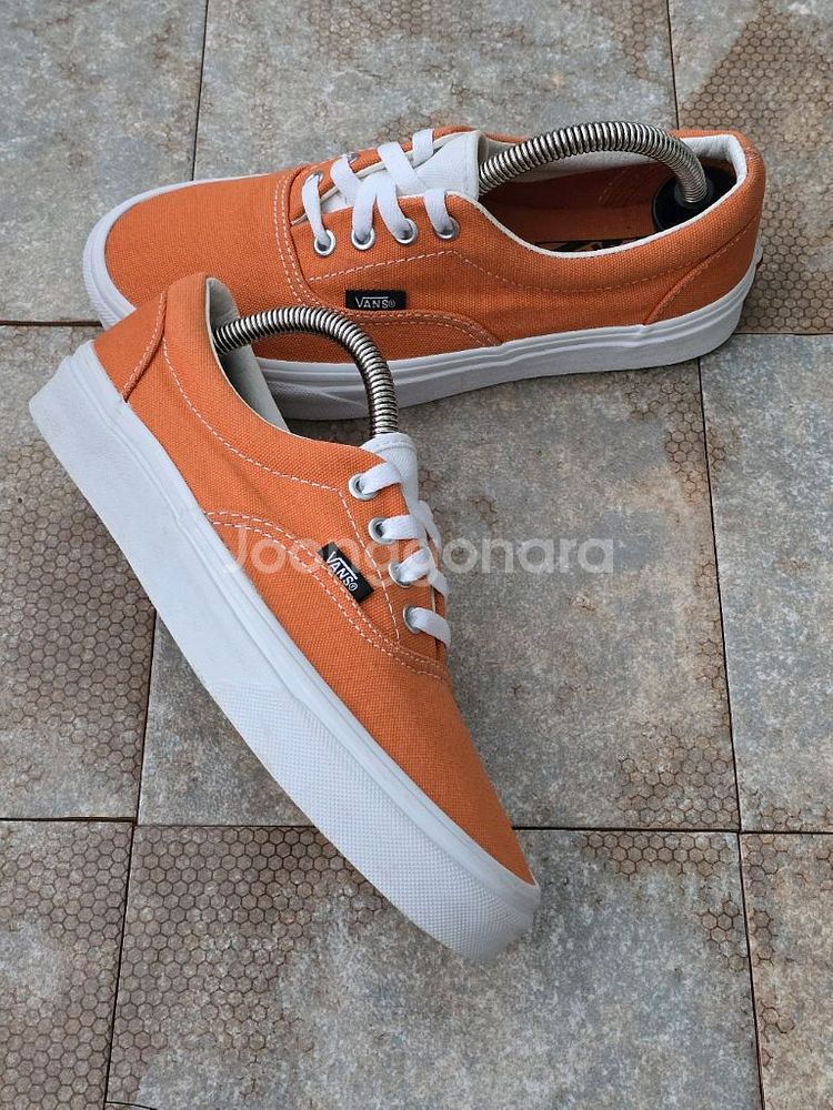(235)반스 에라 레트로 스포츠 오렌지 스니커즈--7