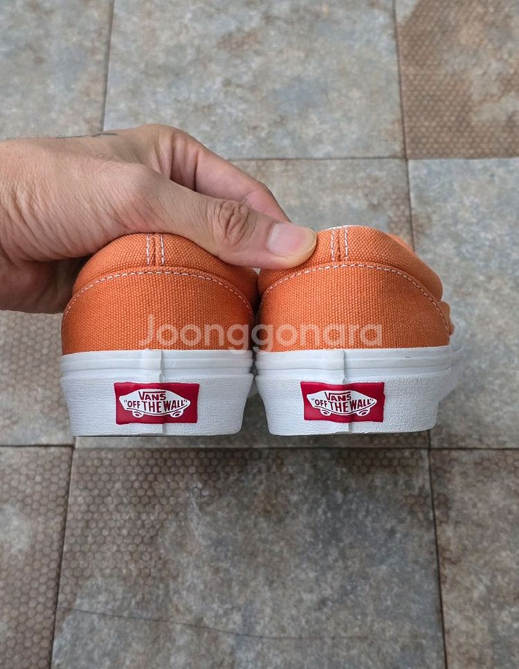 (235)반스 에라 레트로 스포츠 오렌지 스니커즈--8