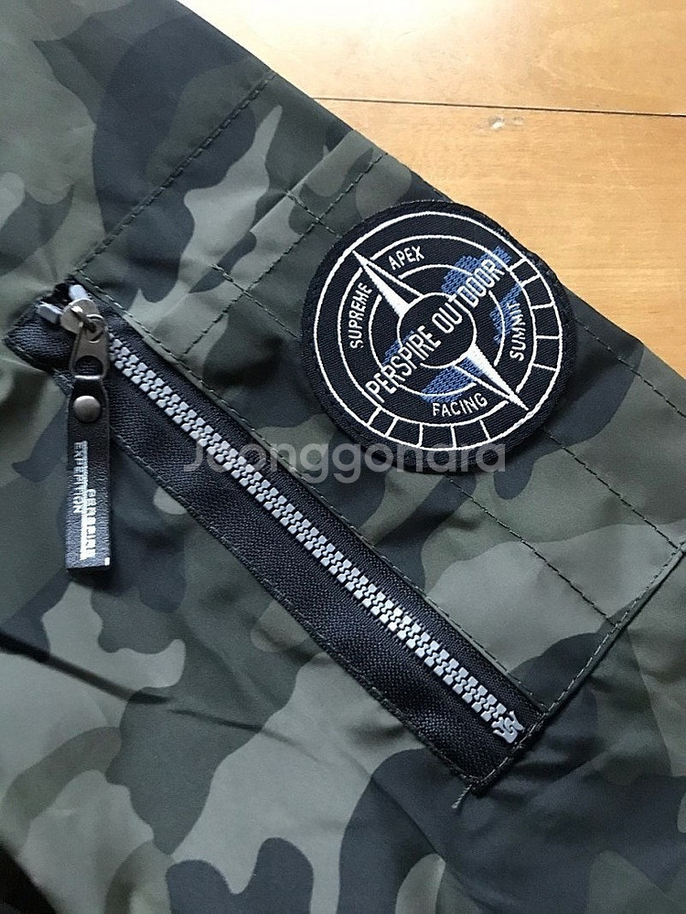 밀리터리(카모) 바람막이 항공점퍼--7