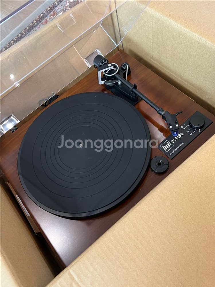듀얼 하이파이 턴테이블 CS 618Q--0