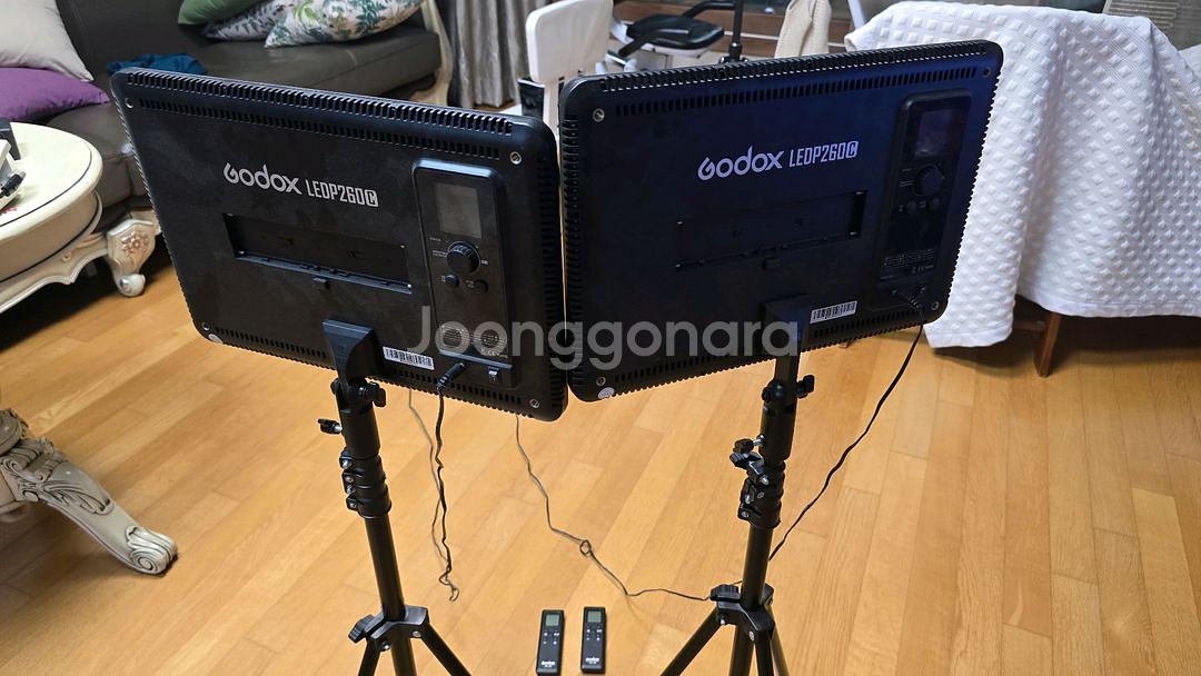 Godex LEDP260B 조명 2셋트--0