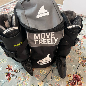 롤러브레이드 트위스터 260~265 (가방+보호대포함)