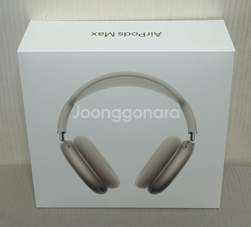 Apple 에어팟 맥스 스타라이트 미개봉 새상품2025--1