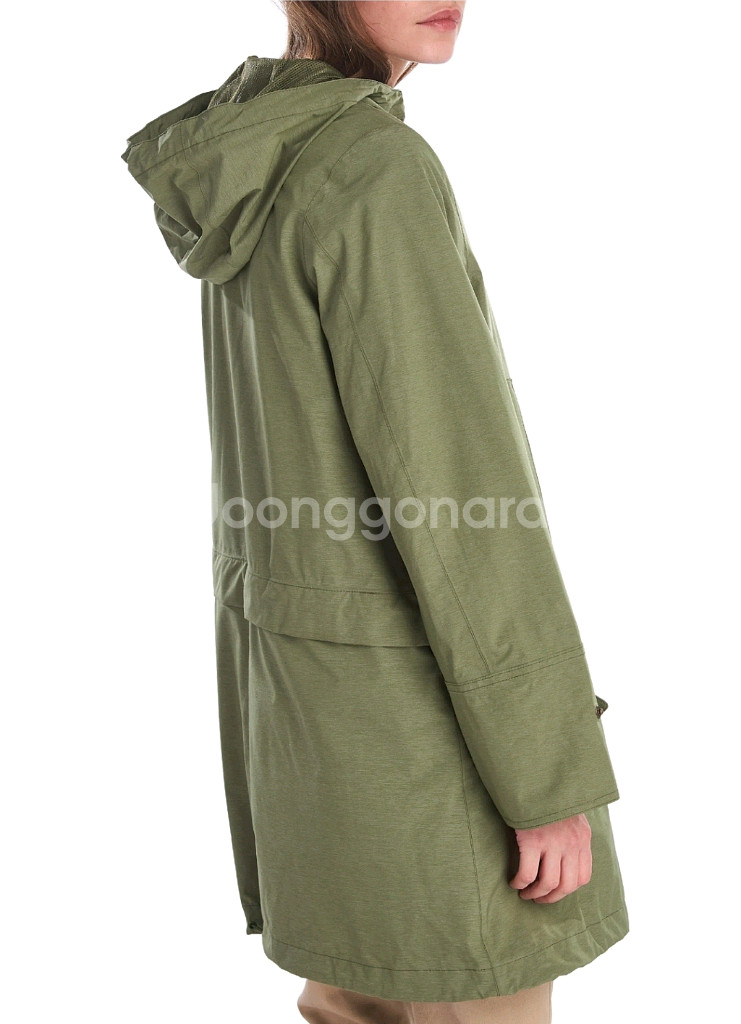 바버 로티 후디드 레인코트--1