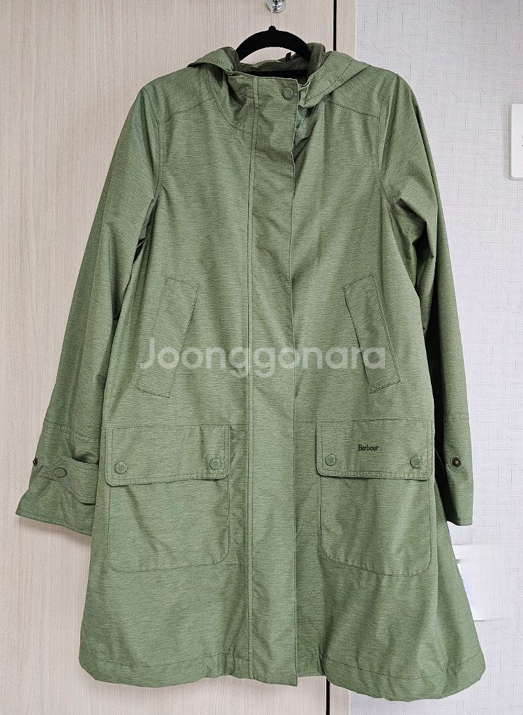 바버 로티 후디드 레인코트--3