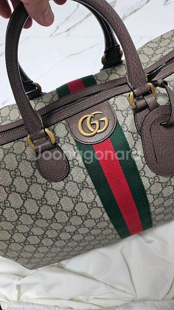 구찌 GG보스턴백--0