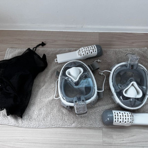 ENCOM 듀얼브레서 프리다이빙 V3 스노클링 마스크