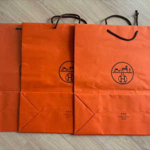 [미사용][정품]에르메스 종이가방 종이백 여러사이즈