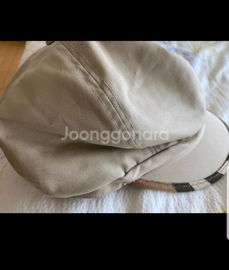 버버리 헌팅캡 (정품--1