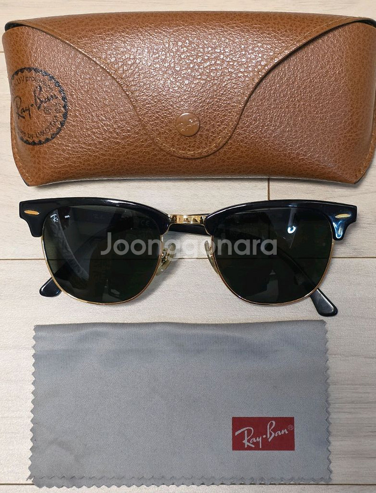 레이벤 Ray Ban 클럽마스터 선글라스 RB3016F--0