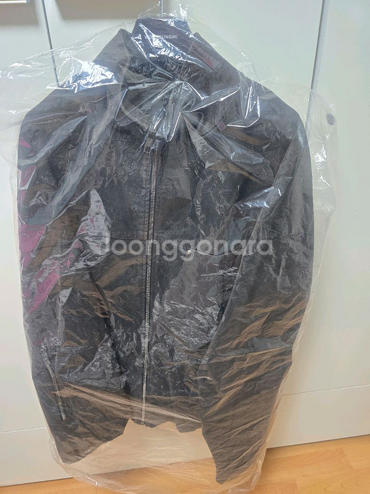 [50]우영미25fw그레이소프트하이넥자켓--13