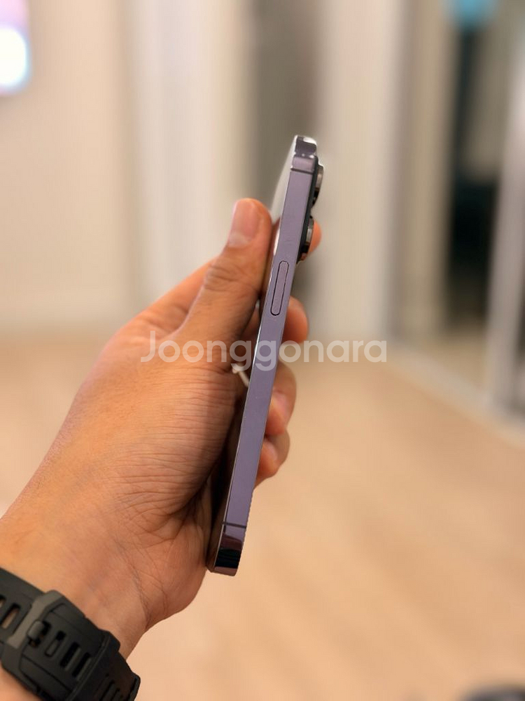 [자급제]아이폰 14Pro 딥퍼플 256GB 풀박스--3