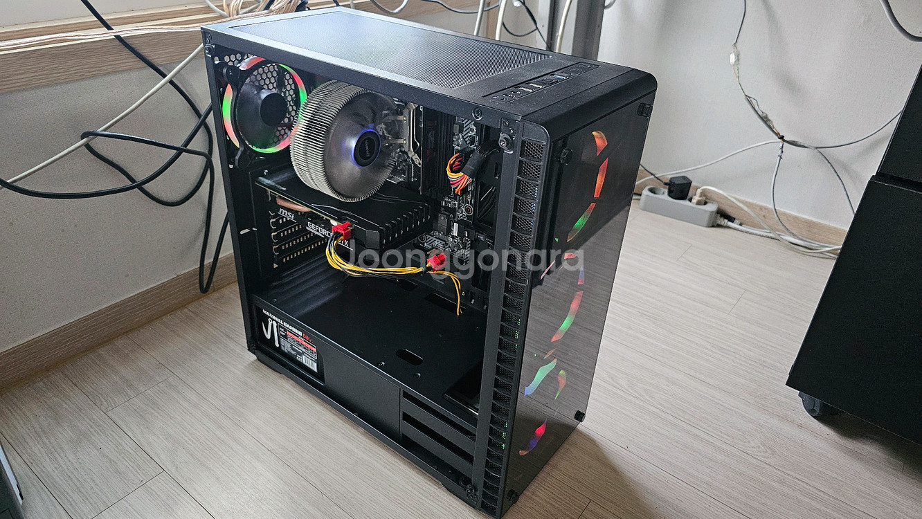 컴퓨터 i5-9600K GTX 1660 게이밍 PC--0