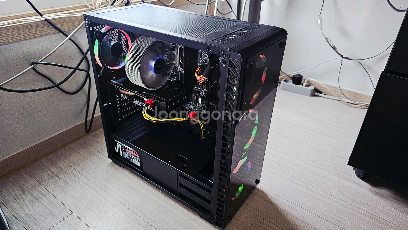 컴퓨터 i5-9600K GTX 1660 게이밍 PC--2