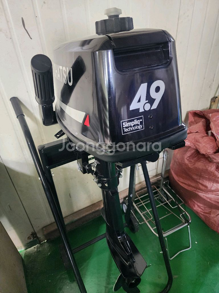 장보고 340 고무보트 + 도하츠 4.9 마력--6