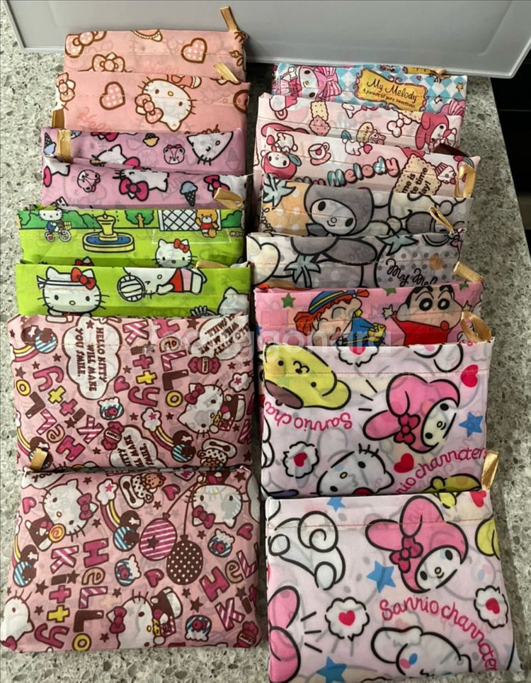 산리오 장바구니 일괄--0