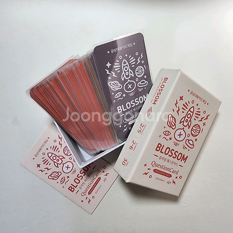 블라썸 퀘스천카드 다이스베이커리 공상 대화 보드게임--3