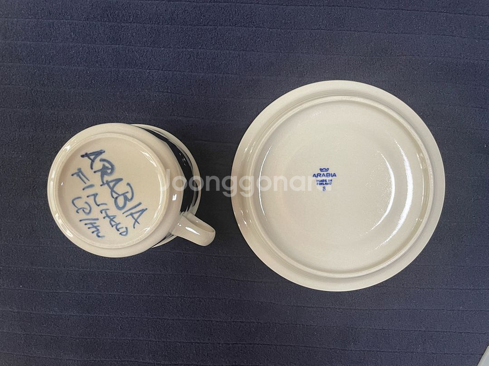 아라비아핀란드 아네모네 티컵 [북유럽빈티지] #2--3