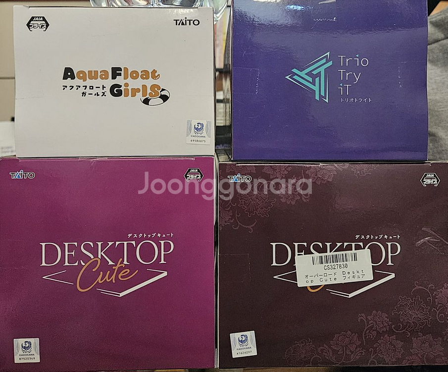 오버로드 데스크탑 큐트 알베도 일보내수용 피규어 4종--6