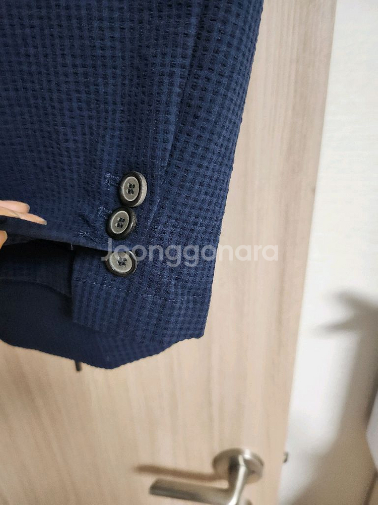 솔리드 옴므 시어서커 수트셋업--1