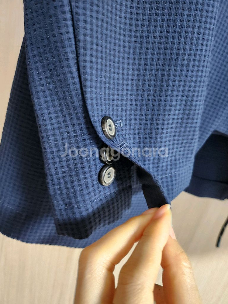 솔리드 옴므 시어서커 수트셋업--2