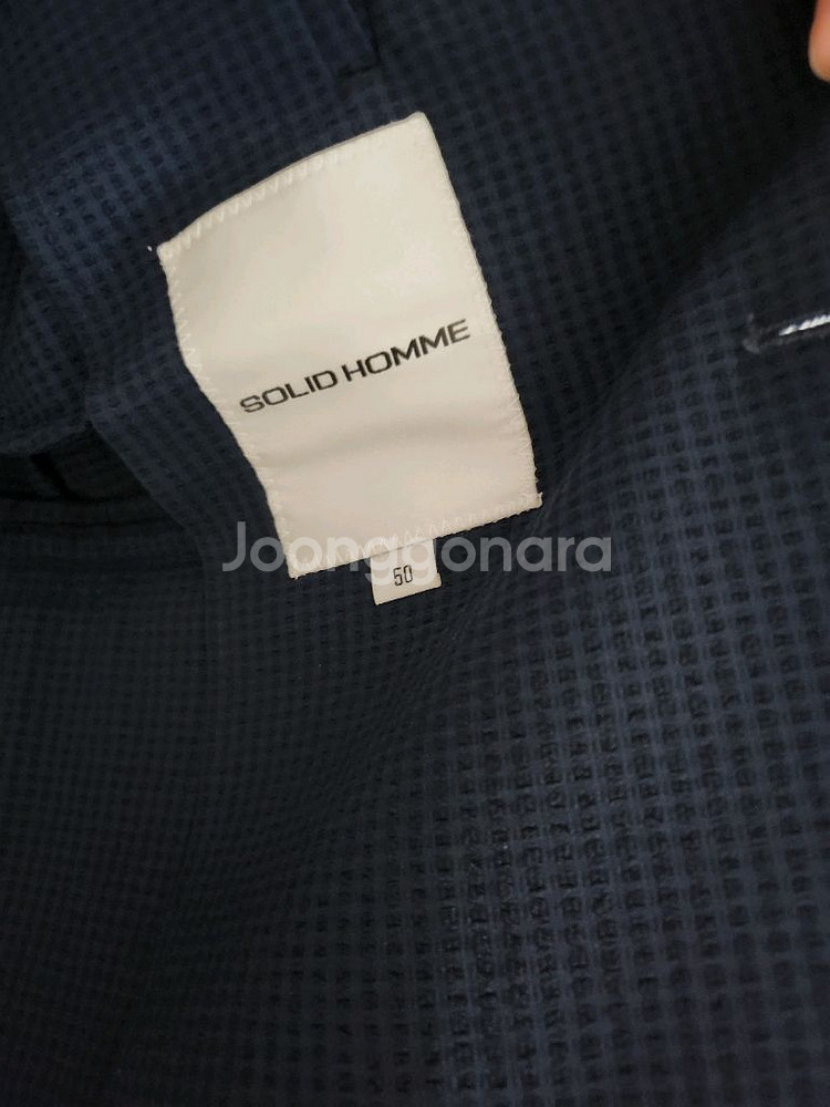 솔리드 옴므 시어서커 수트셋업--3