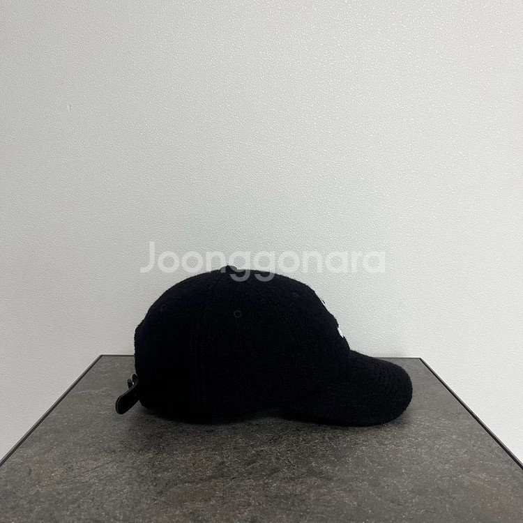 슈프림 에스로고 보일드 블랙 에스로고 S로고 볼캡 모자--2
