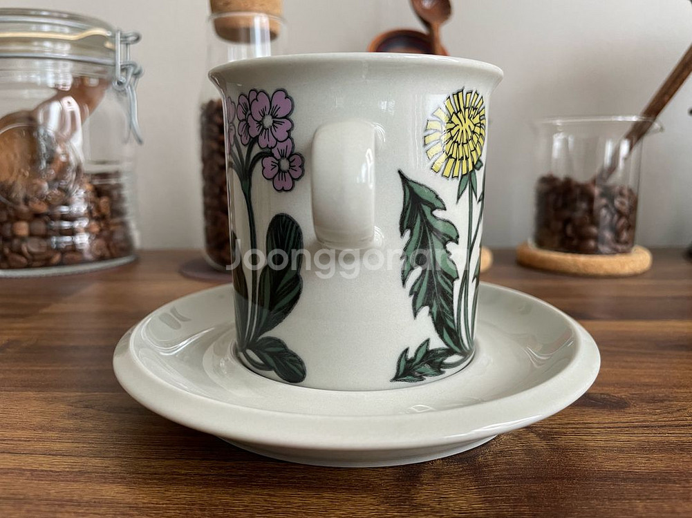 아라비아핀란드 플로라 코코아컵 [북유럽빈티지]--1