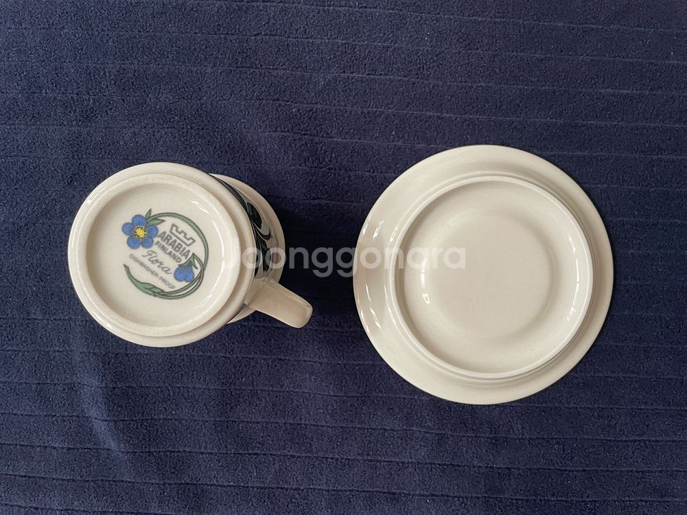 아라비아핀란드 플로라 코코아컵 [북유럽빈티지]--3