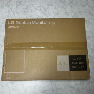 LG 듀얼업 28MQ780 모니터 판매합니다