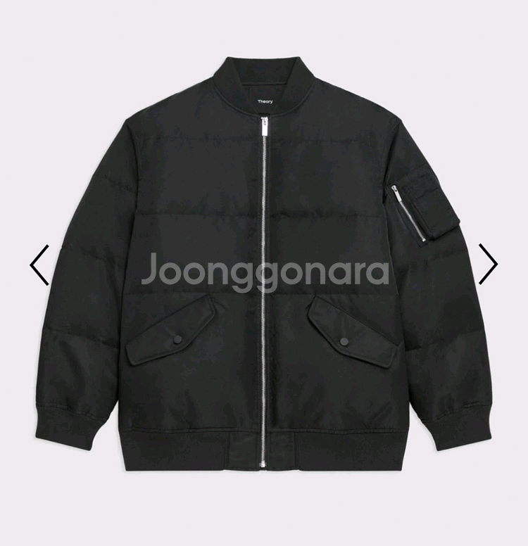 theory 띠어리 덕다운 푸퍼 항공점퍼 패딩--0