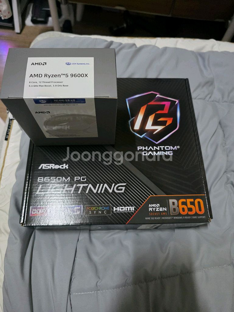 9600x 에즈락 b650m 미개봉 팝니다--0