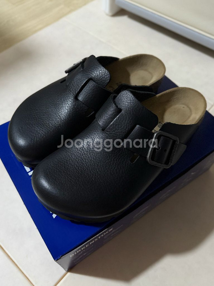 버켄스탁 보스턴 블랙 신상품 - 39(250) 레귤러--0