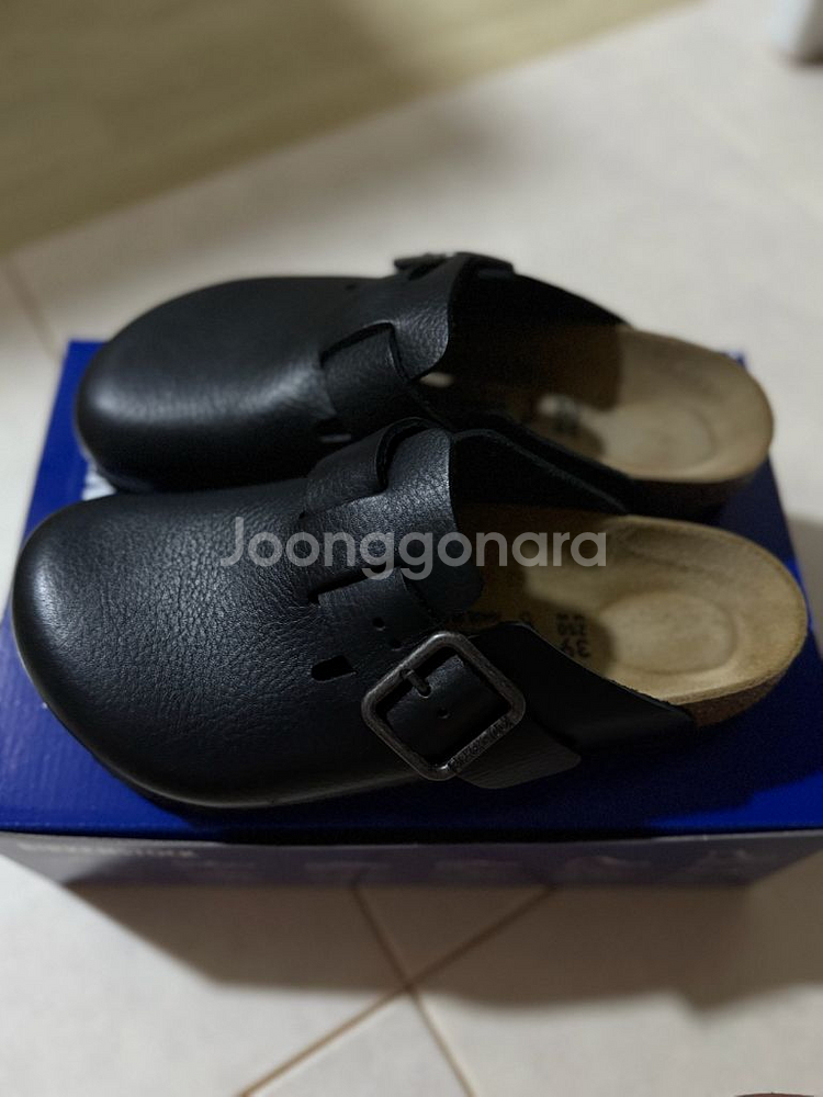 버켄스탁 보스턴 블랙 신상품 - 39(250) 레귤러--1