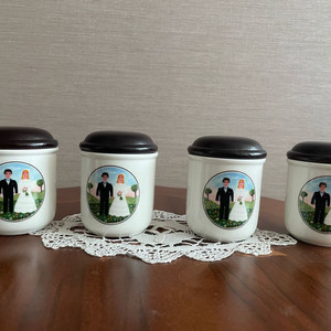 빌레로이앤보흐 웨딩 캐니스터 2pcs