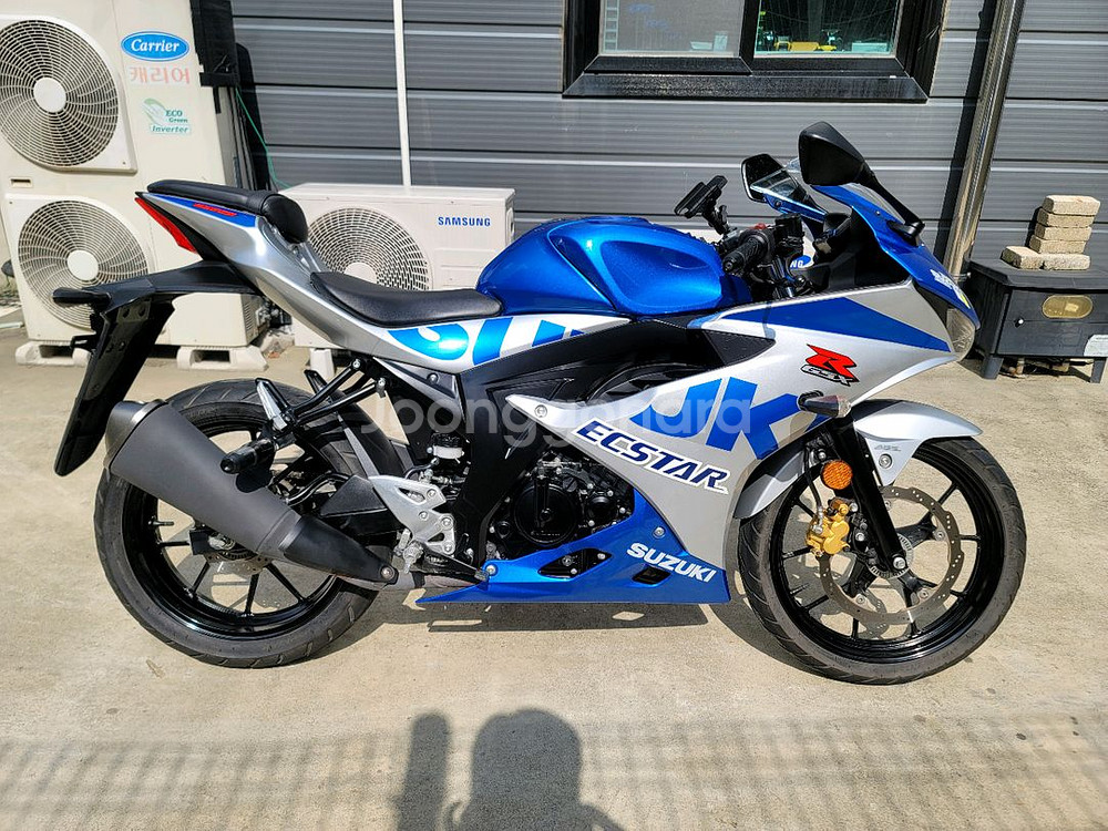 21년식 스즈키 GSX-R125 블루 판매--0
