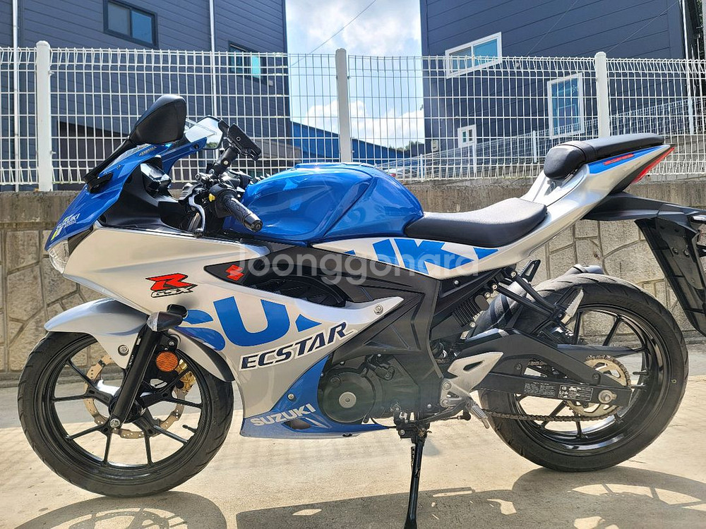 21년식 스즈키 GSX-R125 블루 판매--1