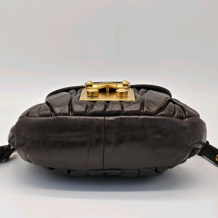 정품 미우미우 나파 미니 코퍼백--3