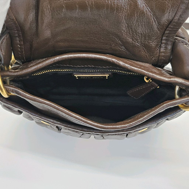 정품 미우미우 나파 미니 코퍼백--8