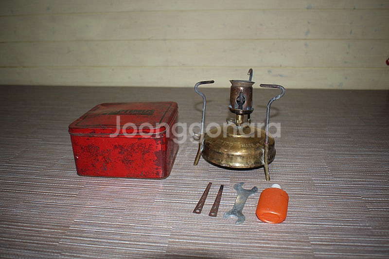 스웨덴 옵티머스 100 석유버너 캠핑 황동버너--0
