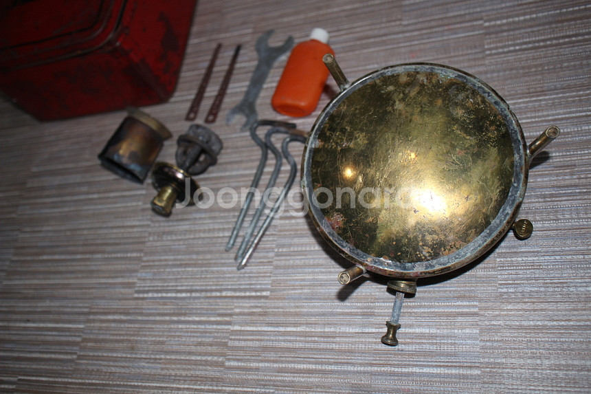 스웨덴 옵티머스 100 석유버너 캠핑 황동버너--6