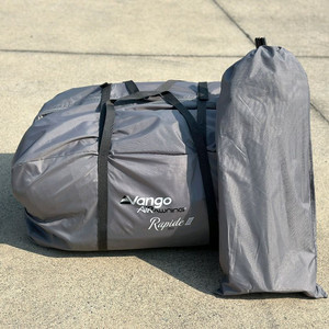 [신품급]반고 라피드3 350/카라반 어닝 텐트하우스