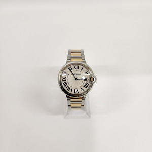 까르띠에 3005 발롱블루 쿼츠 콤비 36mm