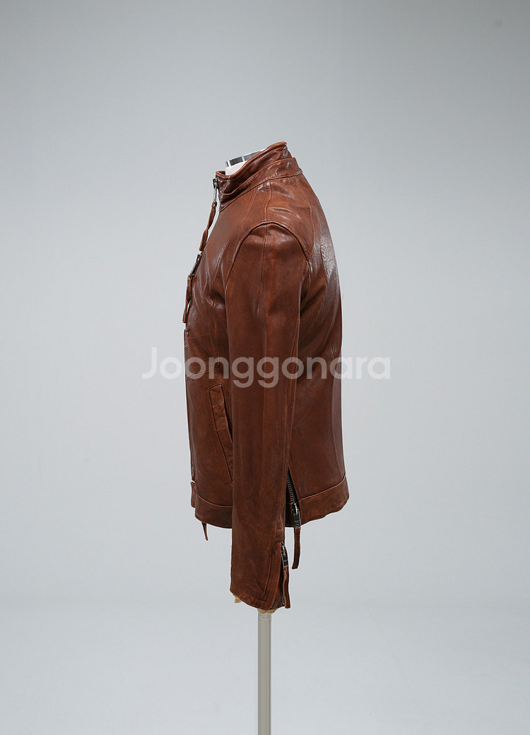 가죽 자켓 브라운 95사이즈 새제품 판매합니다.--2