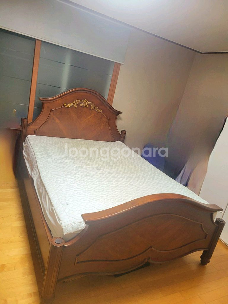 앤틱 클래식 골드침대,에이스듀오테크2매트리스 퀸--1