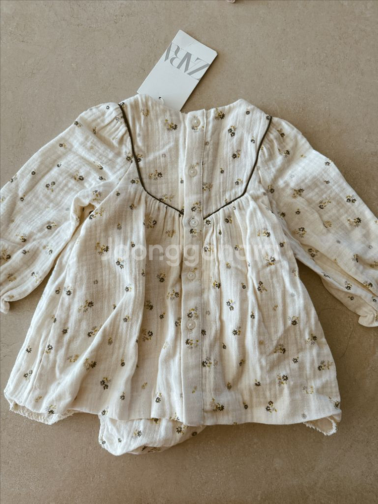 zara 자라 새상품 여아 원피스 바디수트 상하의 세트--11
