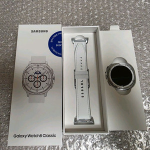 (거의새거)갤럭시워치8 클래식 46mm 블루투스 화이트
