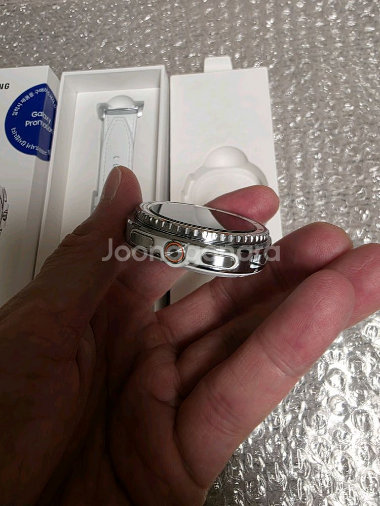 (거의새거)갤럭시워치8 클래식 46mm 블루투스 화이트--5