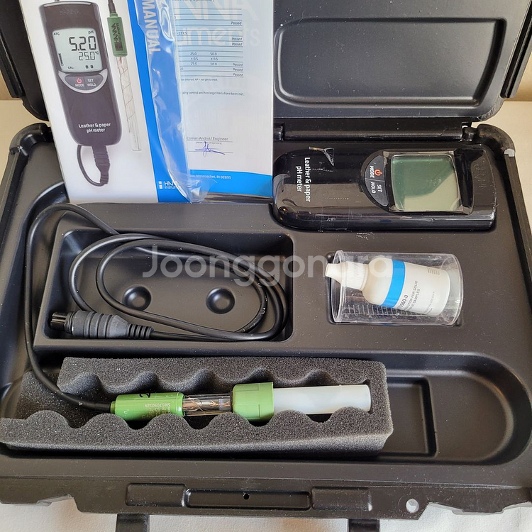 한나 HI99171 가죽,종이 PH측정기 / PH미터--1